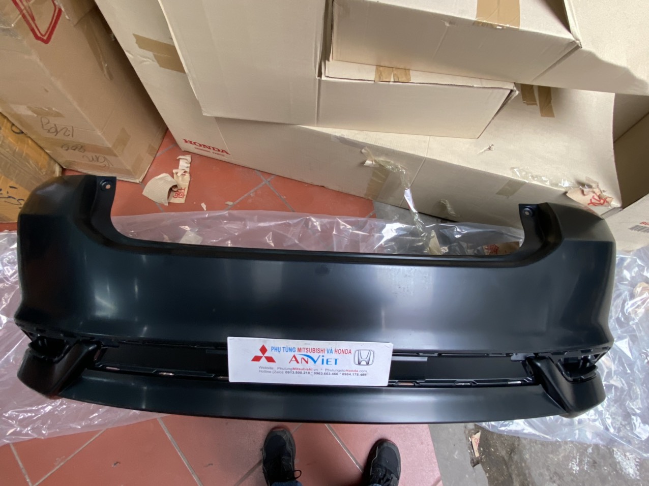 Ba đờ sốc sau xe Honda CITY 2019
